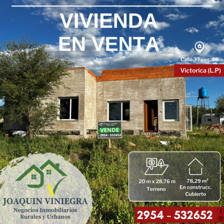 Foto Casa en Venta en Victorica, La Pampa - U$D 60.000 - pix1191461291 - BienesOnLine