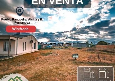 EXCELENTE TERRENO EN WINIFREDA