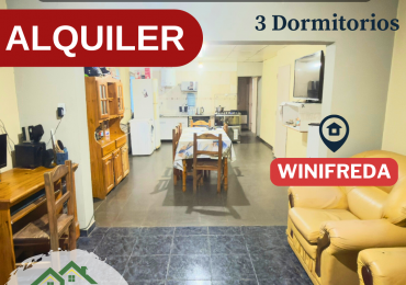 HERMOSA VIVIENDA EN ALQUILER - Winifreda 