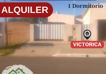 ALQUILA - DEPARTAMENTO 1 dormitorio - Victorica