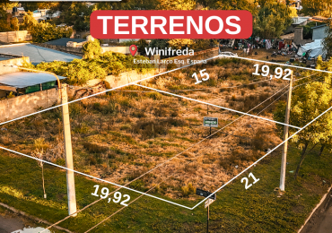 HERMOSOS TERRENOS - WINIFREDA