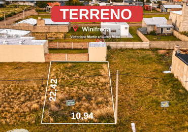 EXCELENTE TERRENO A LA VENTA - Winifreda