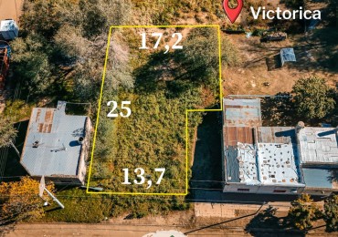 Terreno sobre calle 10 en Venta en Victorica, La Pampa.