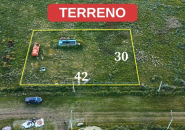  TERRENO EN VENTA |  TRENEL |  42 x 30 |  PILETA | ENERGIA ELECTRICA | AGUA DE RED Y PERFORACION  |  IDEAL QUINTA O VIVIENDA